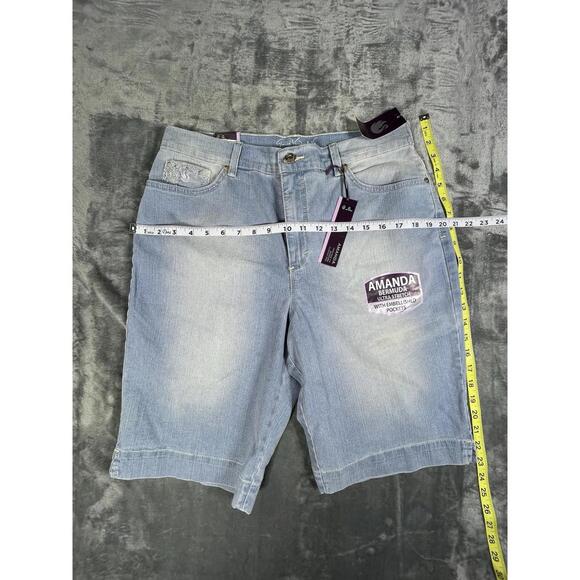 Lot Of 8 Gloria Vanderbilt Women’s Pants Jeans Amanda Classic Fit Size 14 Capri - Picture 9 of 15